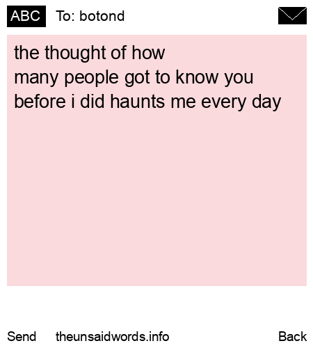 unsent message to botond