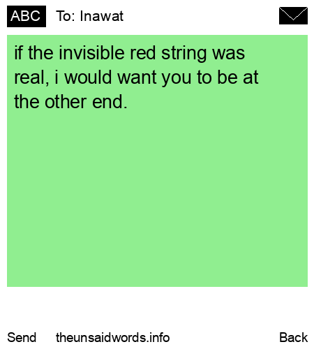 unsent message to Inawat