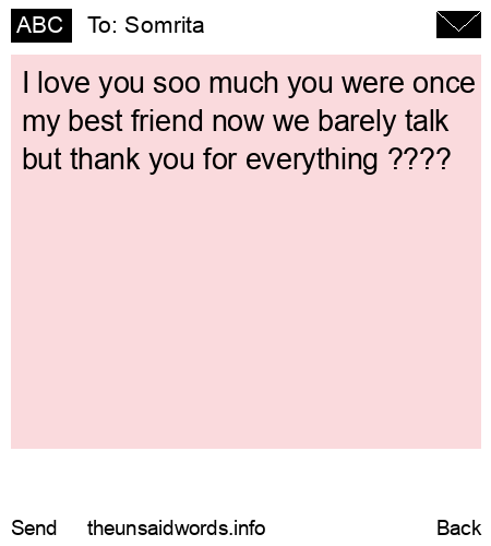 unsent message to Somrita 