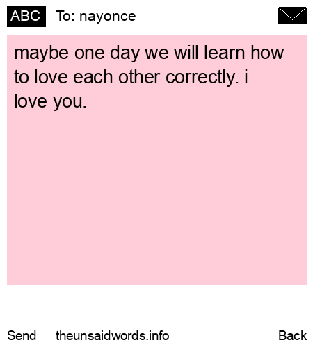 unsent message to nayonce