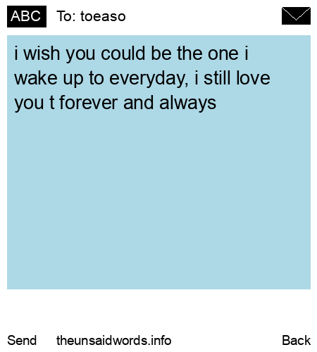 unsent message to toeaso