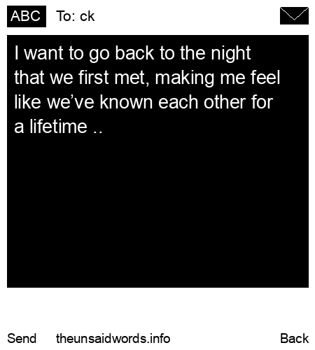 unsent message to ck