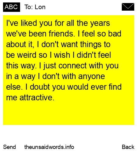 unsent message to Lon