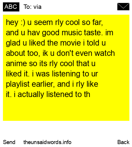 unsent message to via