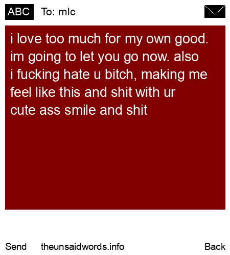 unsent message to mlc