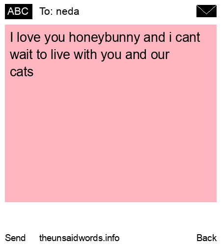 unsent message to neda