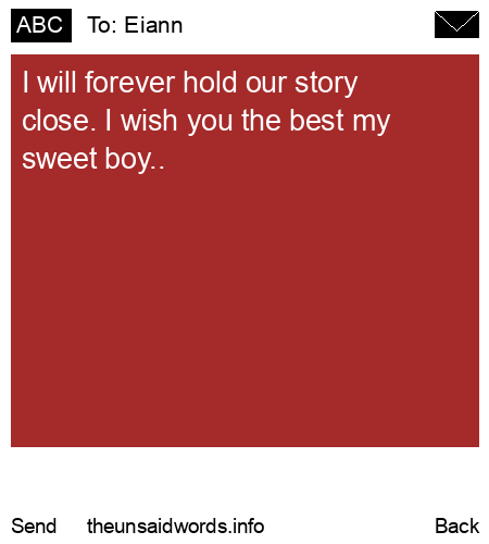 unsent message to Eiann 