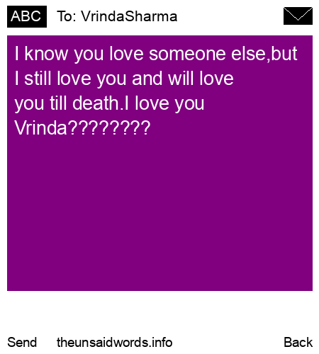 unsent message to VrindaSharma