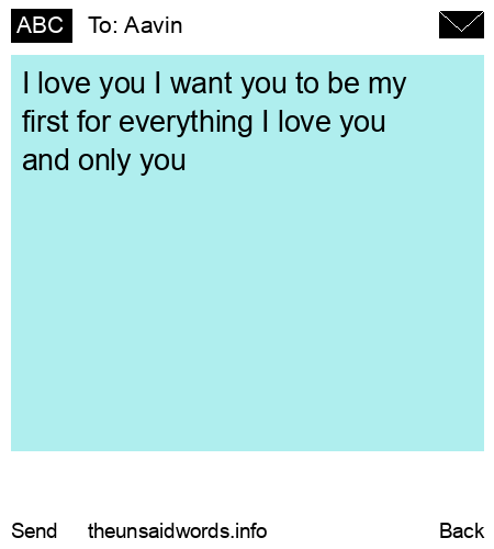unsent message to Aavin