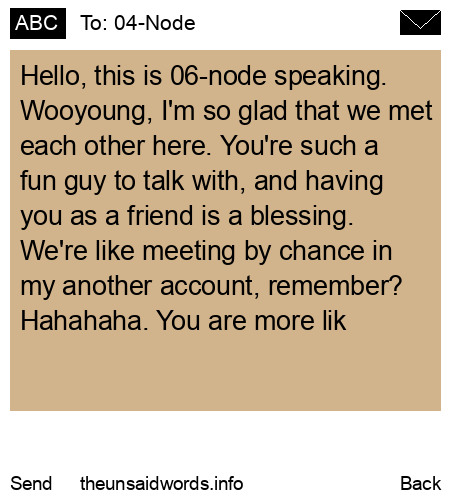 unsent message to 04-Node