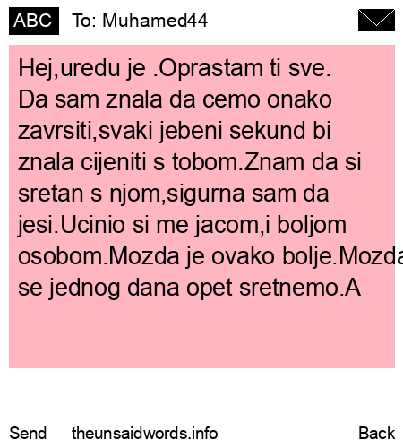 unsent message to Muhamed44