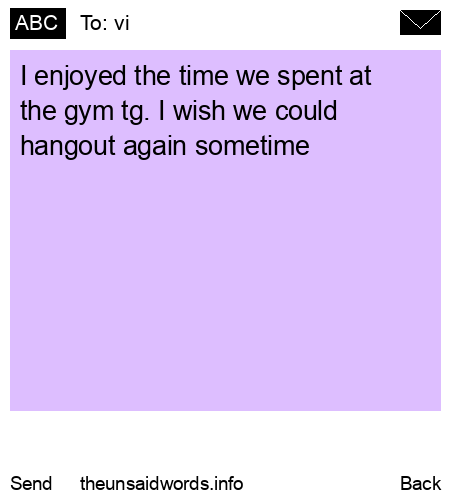 unsent message to vi