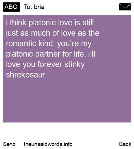 unsent message to bria
