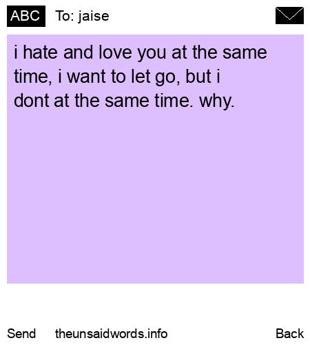 unsent message to jaise