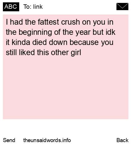 unsent message to link