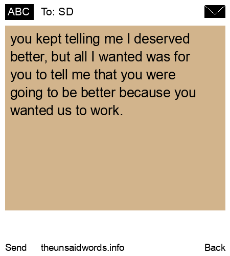 unsent message to SD