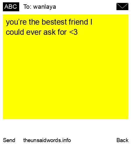 unsent message to wanlaya