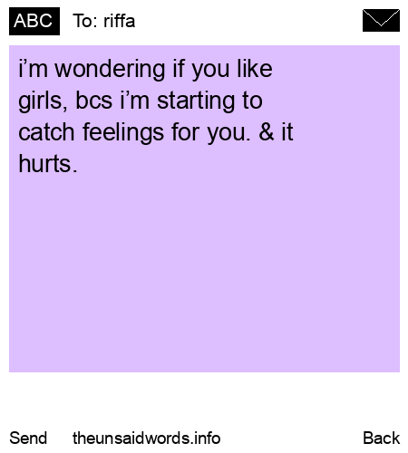unsent message to riffa