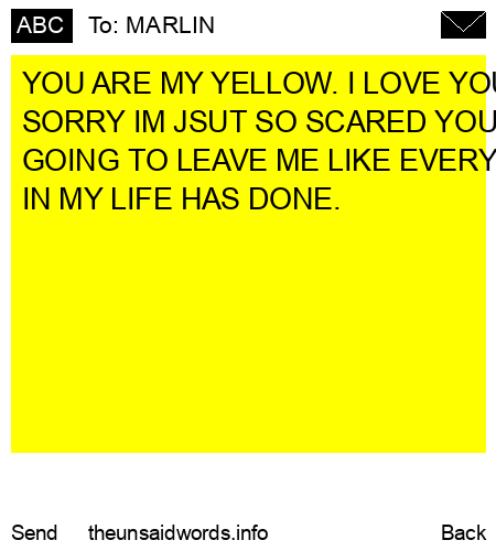 unsent message to MARLIN