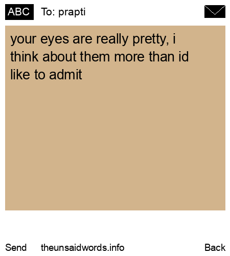 unsent message to prapti