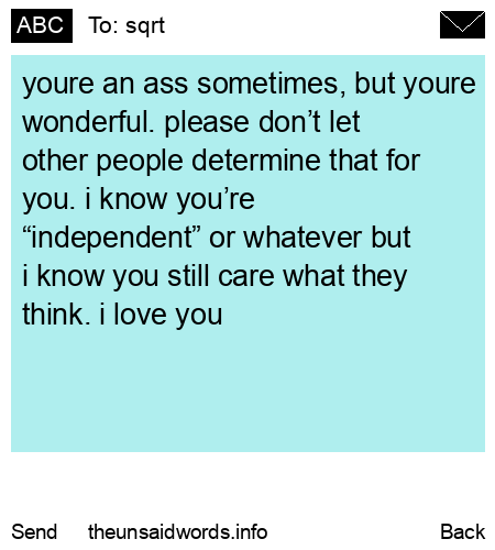 unsent message to sqrt