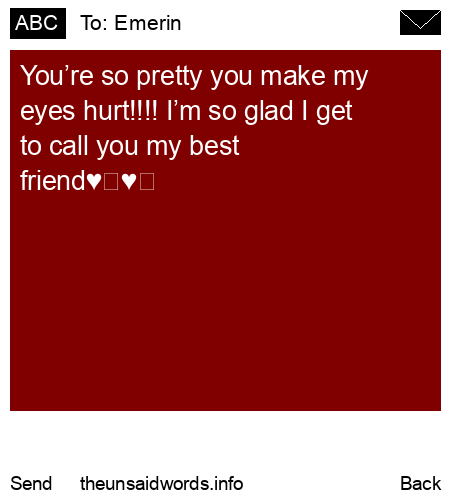 unsent message to Emerin 
