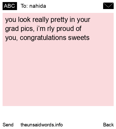 unsent message to nahida