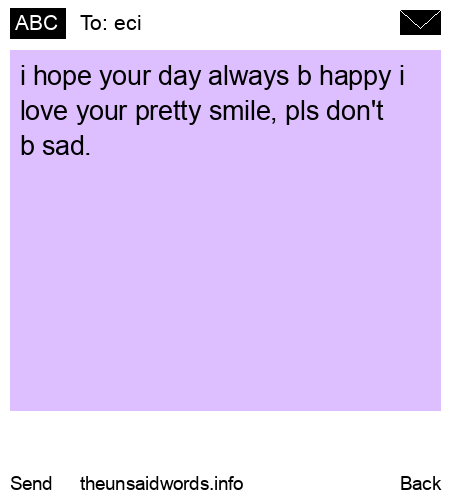 unsent message to eci