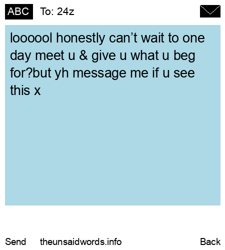unsent message to 24z
