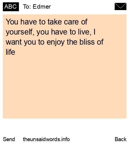 unsent message to Edmer
