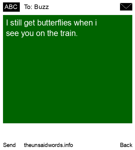 unsent message to Buzz