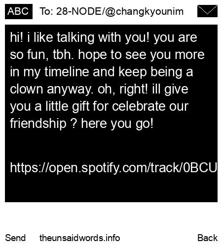 unsent message to 28-NODE/@changkyounim