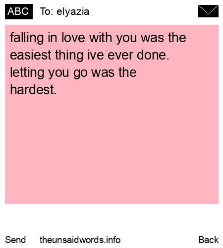 unsent message to elyazia