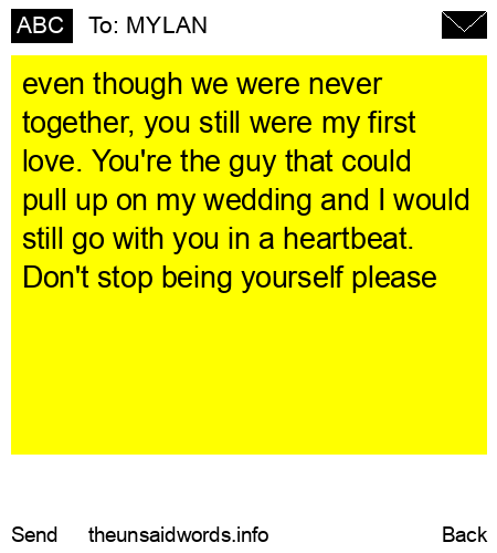 unsent message to MYLAN