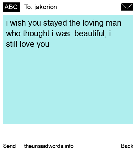 unsent message to jakorion 