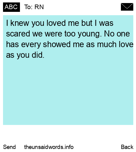unsent message to RN