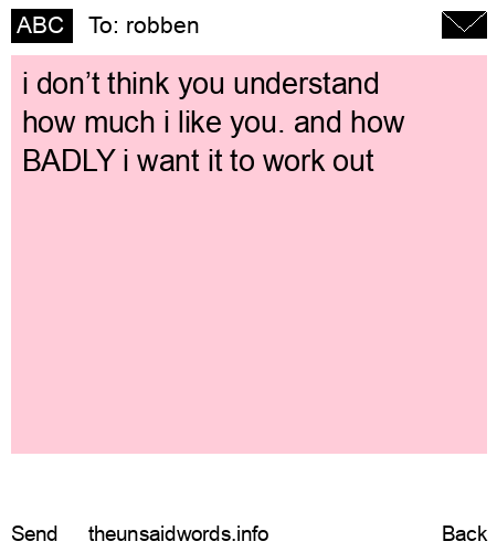 unsent message to robben 