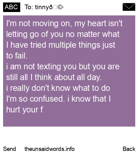 unsent message to tinny🩷