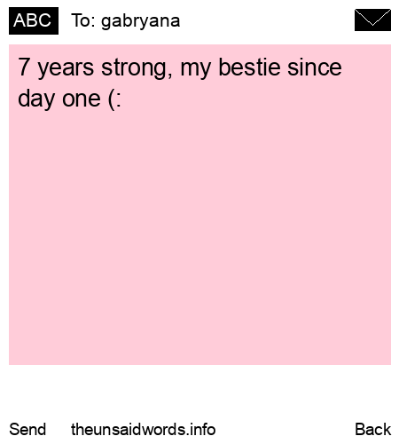 unsent message to gabryana 