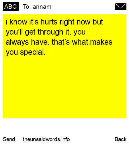 unsent message to annam
