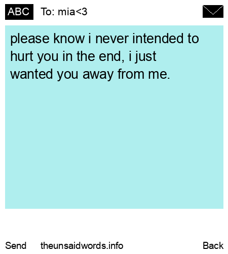 unsent message to mia<3