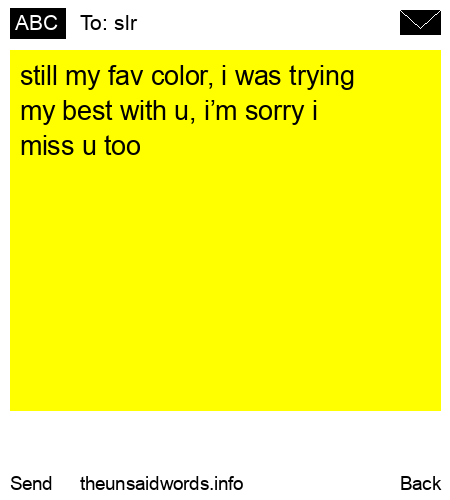unsent message to slr