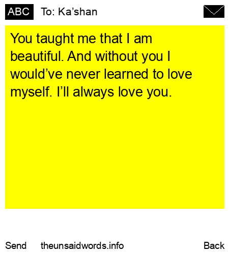 unsent message to Ka’shan