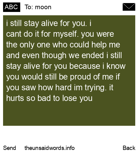 unsent message to moon