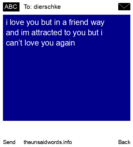 unsent message to dierschke