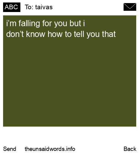 unsent message to taivas