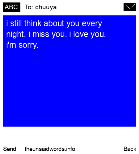 unsent message to chuuya