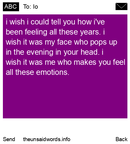unsent message to Io