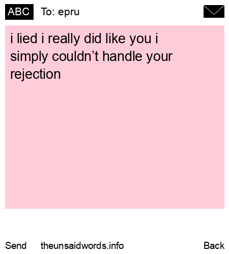 unsent message to epru