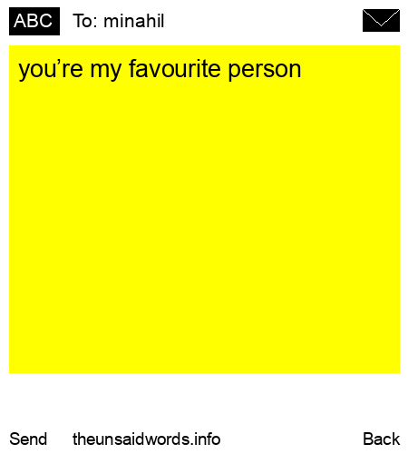 unsent message to minahil